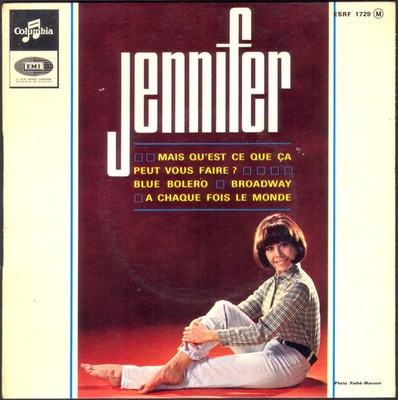 JENNIFER ABER WAS KANN DAS FÜR DICH TUN 45T EP GIRL SIXTIES COLUMBIA 1729