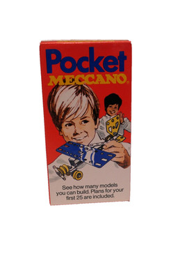 Vtg 1974 Pocket Meccano Set-Complete New Old Stock-England
