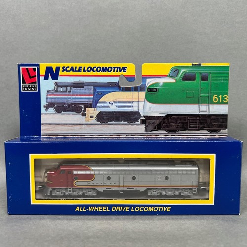 Locomotora diésel Loco Santa Fe escala N 7158 N E8 realista con caja FE #84 | Zustand: Used