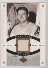 2005 Upper Deck Sweet Spot Classic Classic Materials Early Wynn #CM-EW HOF 7eo