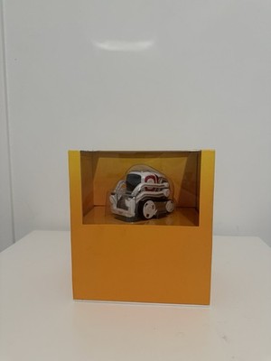 Anki Cozmo Robot White w/ Charger & Cubes Tested Works Great