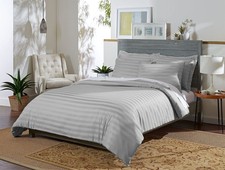 Pure Bamboo Queen Duvet Cover, 3 Piece Set, Genuine 100 Organic Viscose Deri...