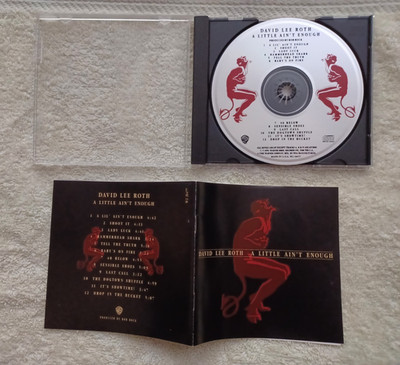 David Lee Roth - A Little Ain't Enough CD (Jason Becker & Steve Hunter on guitar
