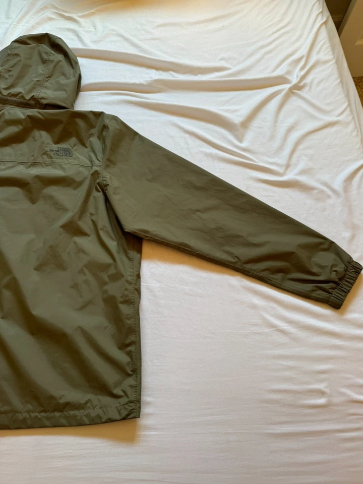 Jaqueta North Face masculina Resolve 2 GG verde zíper completo - Imagem 2 de 4