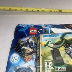 Damaged Car LEGO LEGENDS OF CHIMA 70109 Whirling Vines