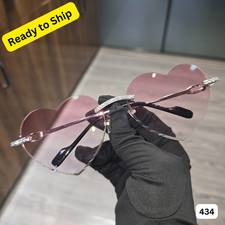 VVS D Moissanite Sunglasses Glasses High Quality Iced Out Men Rimless Glasses