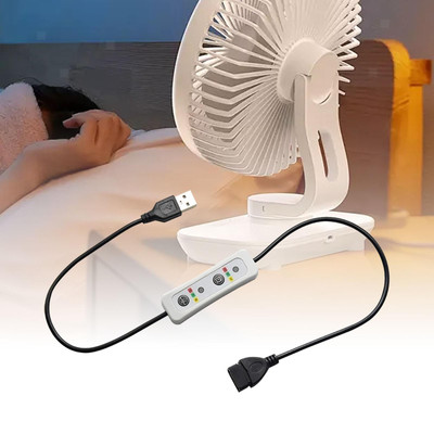 USB-Timer-Schalter-Verlängerungskabel, Power-Timer-, USB-Stecker auf Buchse mit