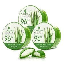 Pure Aloe Vera Gel, 96 Organic, Soothing Face Moisturizer