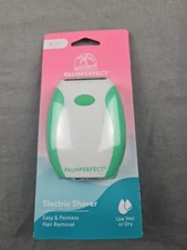 Palmperfect Electric Shaver in Patterns. Brand New, Fast Shipping. Green!