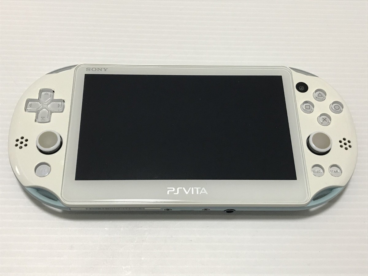 PlayStation Vita - ぉなPSVITA PCH-2000 Light Blue/White PS Vita Light Blue White PCH 2000 ZA14 Console only PSV Slim