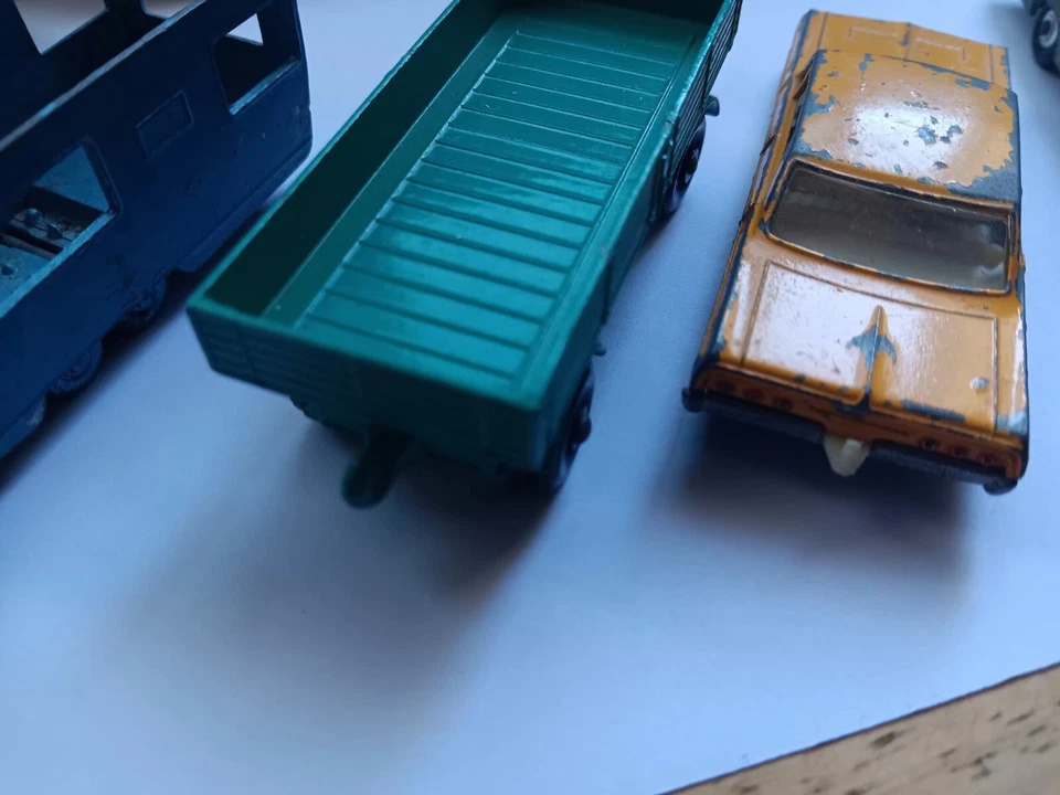 Matchbox Lesney Lot Of 11 Vehicles RARE Variations 1960s (SEE PHOTOS) - Image 3 of 4