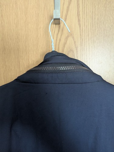 Vintage Polo Ralph Lauren Retford Mens Blue Hidden Hood Windbreaker Jacket - Picture 7 of 10
