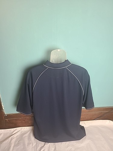 Stormtech Edmonton Oilers NHL Polo Golf Shirt Herren Gr. Large L genähtes Logo blau - Bild 3 von 10