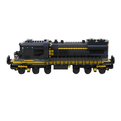ZITIANYOUBUILD Train Engine Version Modell für Adults 595 Stück C7298