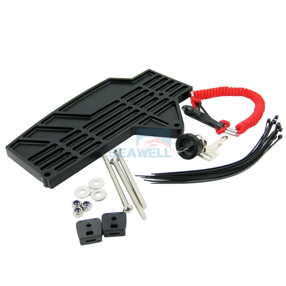 Caja de control remoto fueraborda para barco Yamaha cable de 10 pines lado izquierdo acelerador empujado Foto 4 de 4