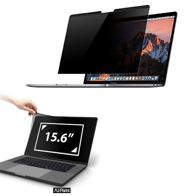 15,6'' 16:9 Laptop Computer Sichtschutz Displayschutz Filter Anti-Spionage UV reduzieren