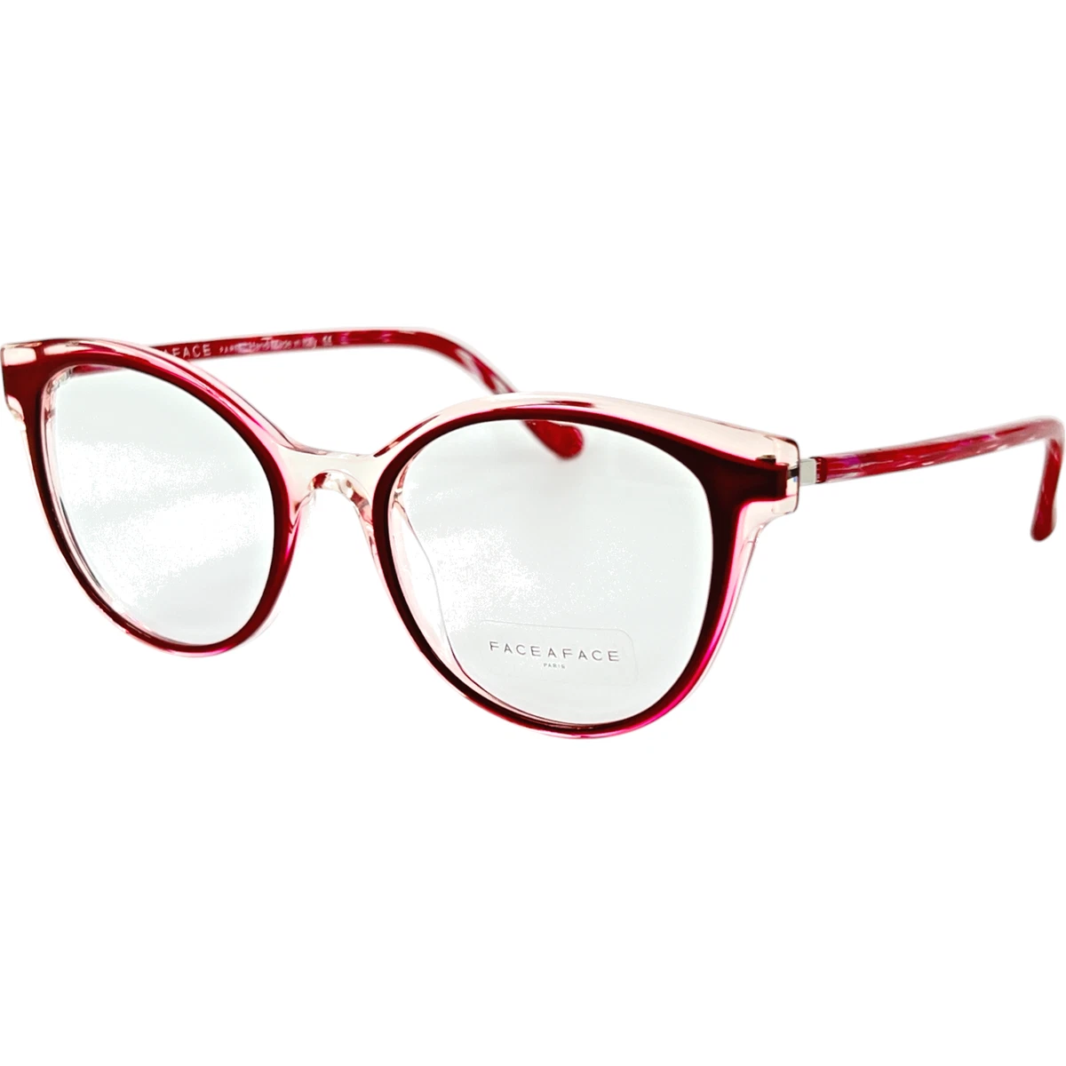 Face à Face Paris HOLLOW 1 Round Eyeglasses – Crystal Green & Blush Pink FACE A FACE Round Eyeglass Frames for sale | eBay main image 2