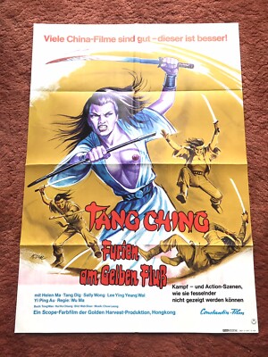 Tang Ching - Furien am Gelben Fluss Kinoplakat Poster A1, Eastern, Helen Ma