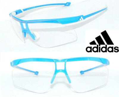 Adidas SONNENBRILLE BLAU WEIß KLAR a187 L adizero tempo a186 a165 RAD a185 a170