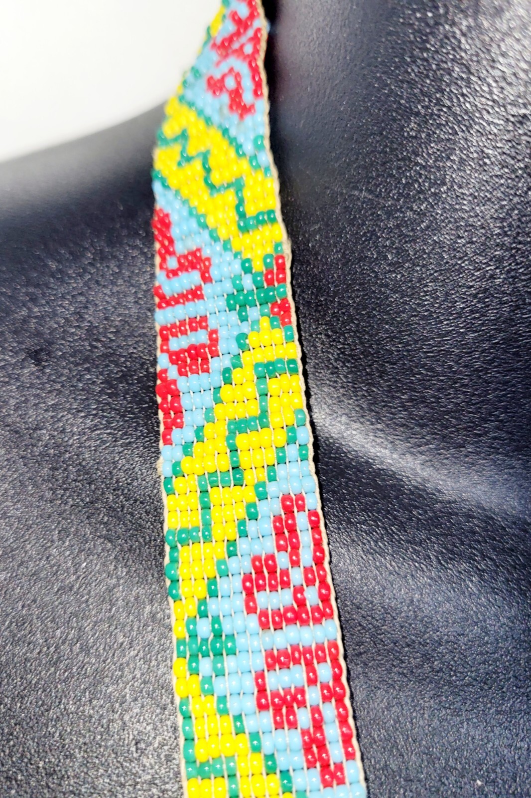 Native American Style Handcrafted Multicolor Vibr… - image 4