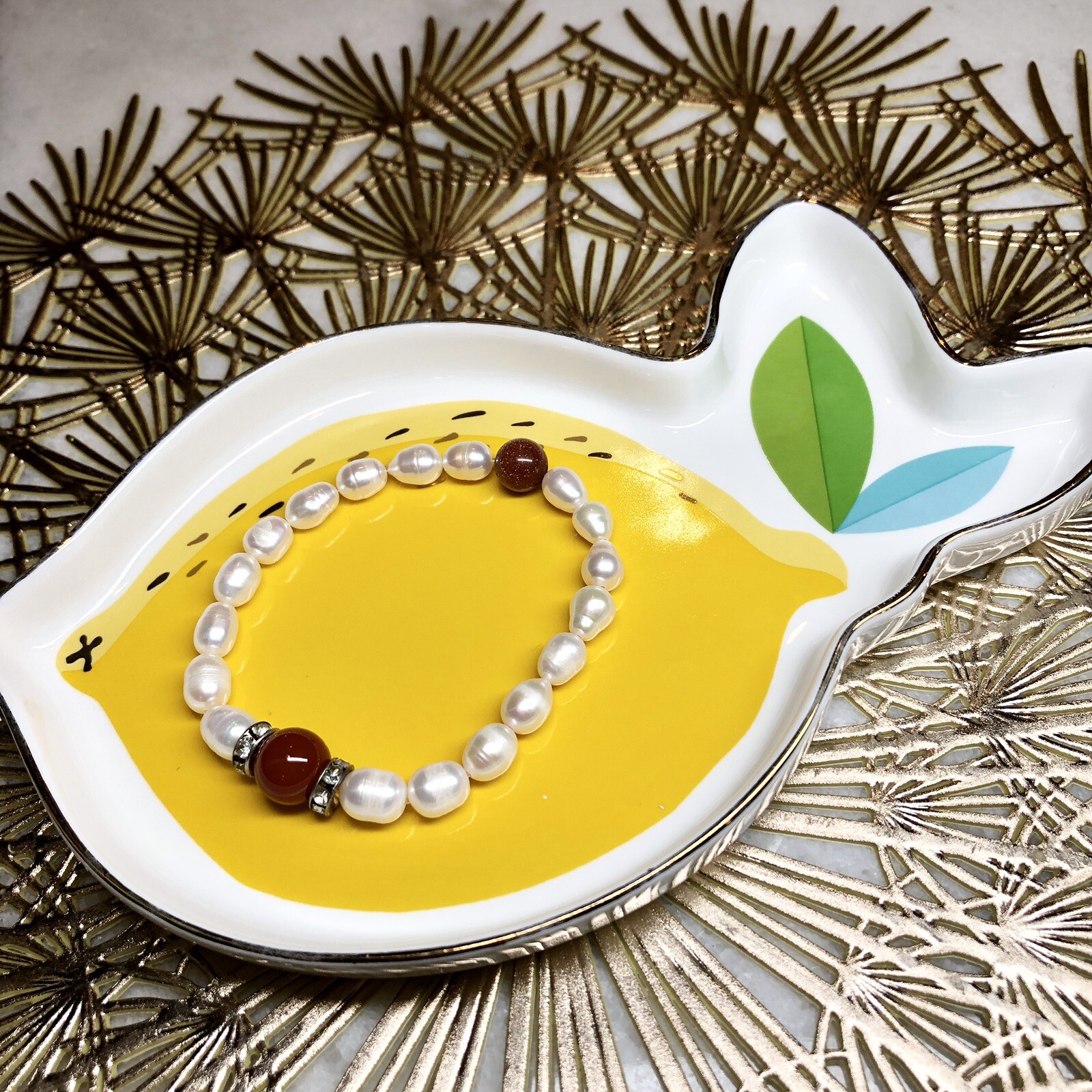 Vintage Natural Round Gemstone Bead Handmade Beads Bracelets Jewelry eBay