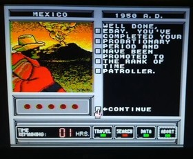 Where in Time is Carmen Sandiego? (Nintendo NES, 1991) Tested/Working. Game Only