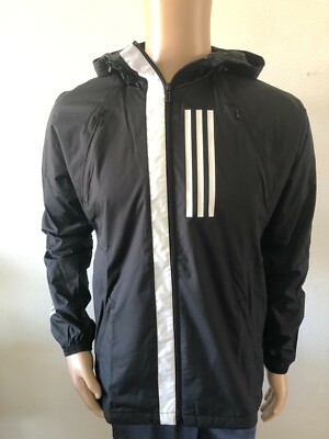  adidas Herren Running Windjacke  sehr bequem und leicht JKT FL Gr. XS-S DZ0052