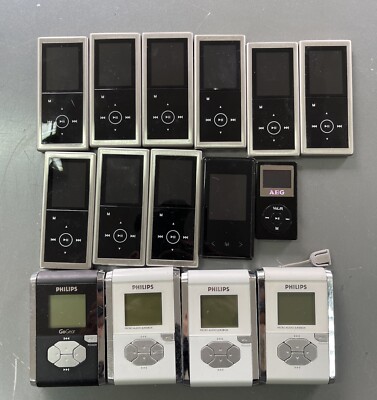 15x MP3-Player Watson AEG Philips GoGear - Retro 2000er - Rarität Sammlung