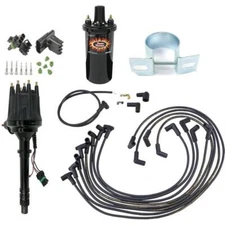 Ready to Run Pro Billet Distributor w/Coil & Wires & Weather Pack