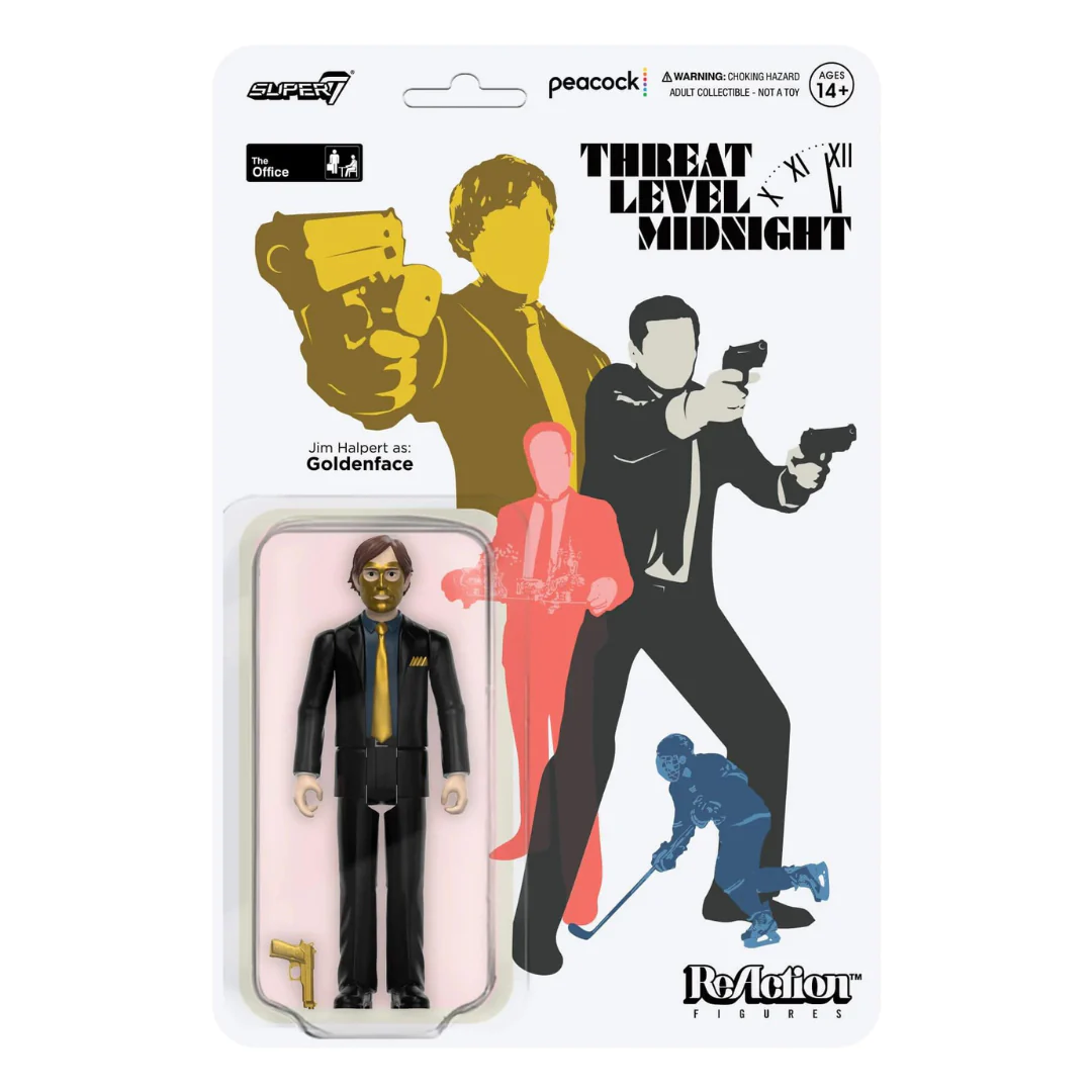 Super7 Jim Halpert As Goldenface | eBay