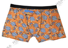 1 x Mens Novelty Character Boxers Pants Trunks Underwear Shorts Flintstones S-XL