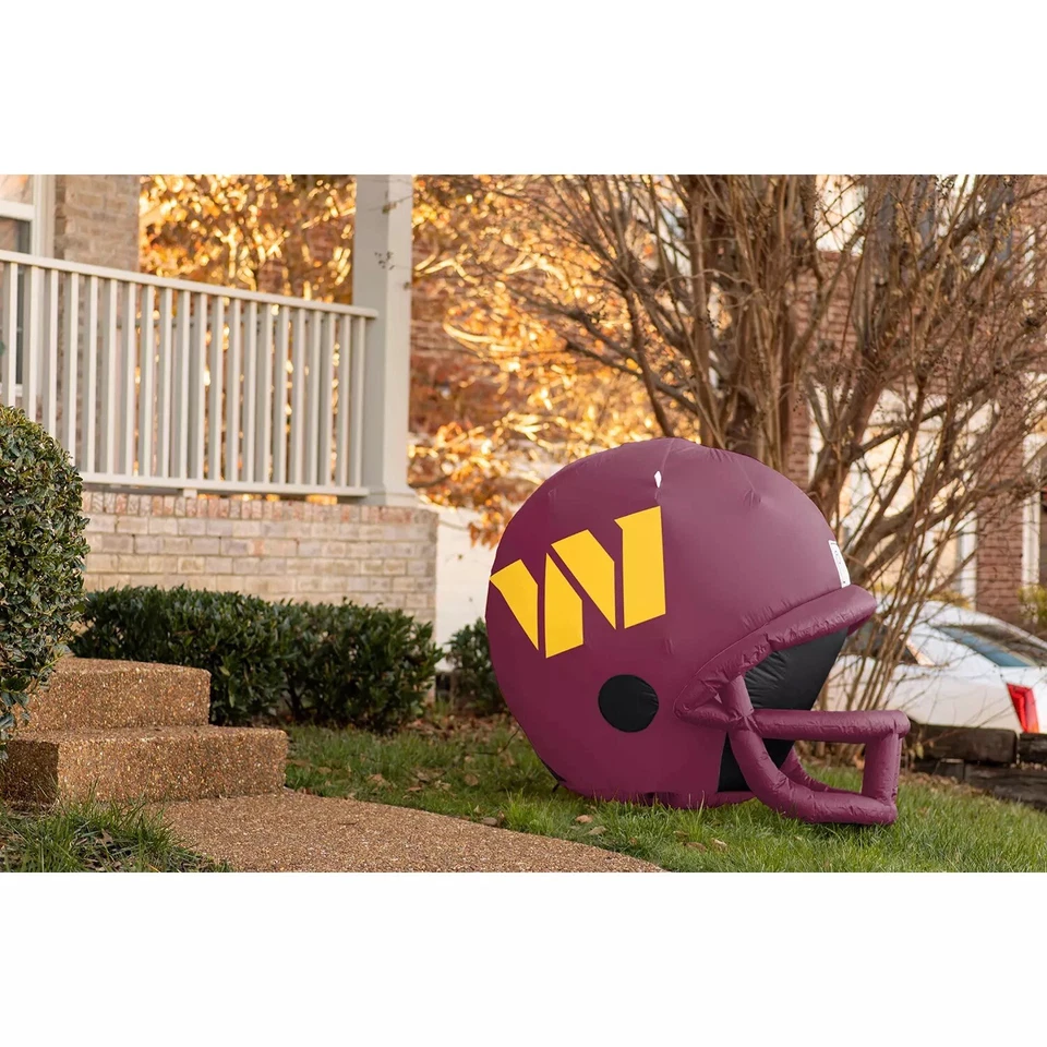 Casco inflable Logo Brands con licencia oficial NFL 4' Washington Commanders Foto 2 de 4