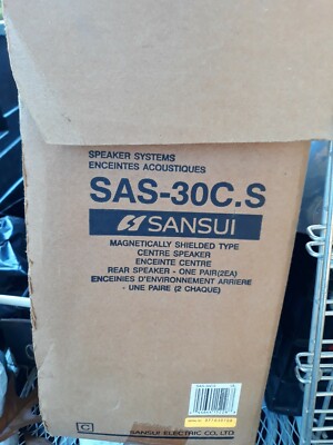 Kit Enceintes Home Cinéma Sansui SAS-30 - 5.1 (4x SAS-30F + 1 SAS-30C + 1 SAS-30SW) - 60W RMS