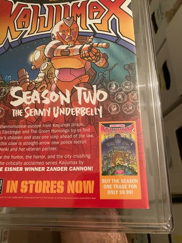 Rick And Morty #25 PGX (Not CGC SS) 9.4 Signed KYLE STARKS! Hunter Variant! WOW - Picture 7 of 10