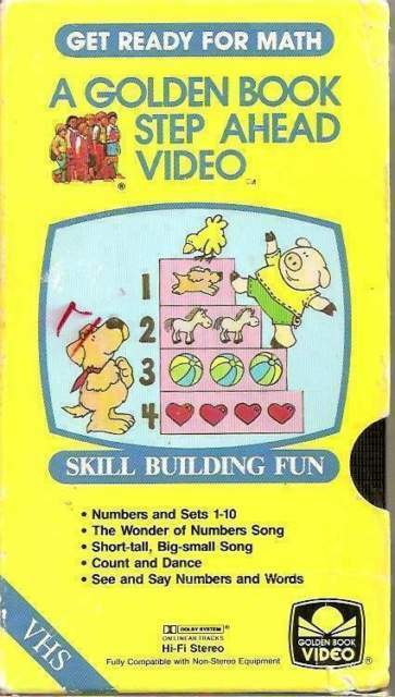 Get Ready for School - Get Ready for Math (VHS) for sale online | eBay