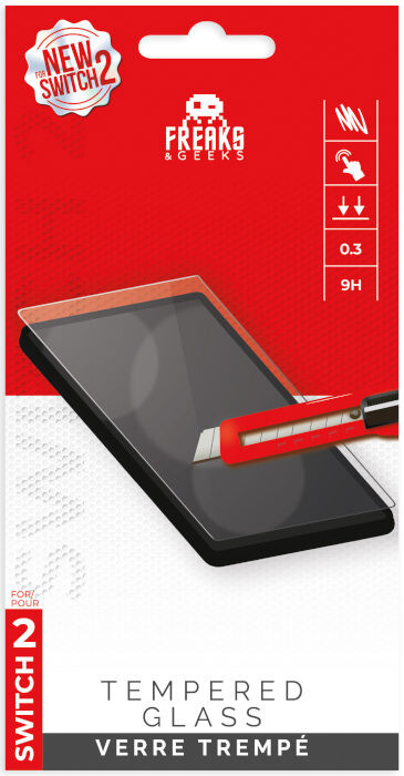FREAKS AND GEEKS Tempered Glass - Switch 2