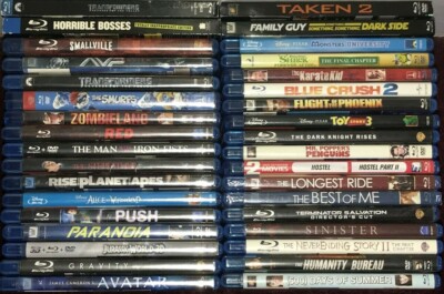 Blu-Ray Movies Pick and Choose Great Titles all Genres Disney, 3D Updated 7/9/25