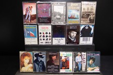 Lot of 16 Country/Folk - Cassette Tapes - Willie Nelson, Alan Jackson, Garth