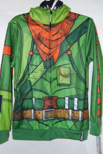 Fortnite Boys I AM REX Máscara con Cremallera Completa Chaqueta con Capucha Verde Coleccionable Talla L Nueva con Etiquetas - Imagen 2 de 7