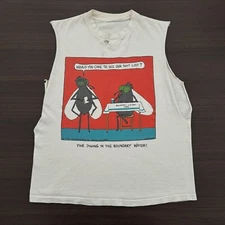 Vintage Coastal Concepts 1991 Fly’s Bugs Shirt - Boundary Waters Cafe - Medium