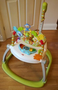 fisher price space saver bouncer