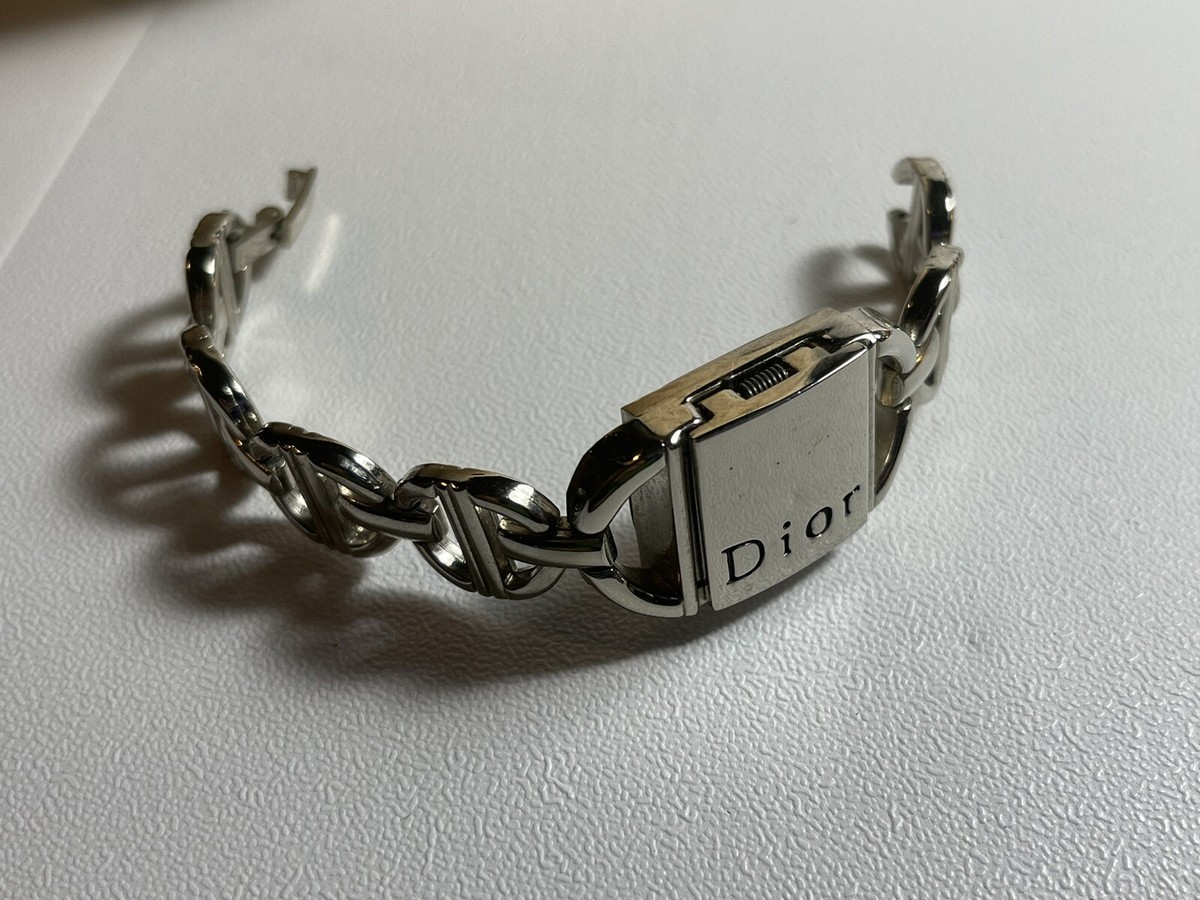 CHRISTIAN DIOR PANDIORA WB8101 VINTAGE SREBRNY SZWAJCARSKI ZEGAREK