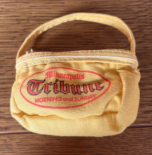 Vintage Minneapolis Star Minneapolis Tribune Miniature Paper Delivery Bag