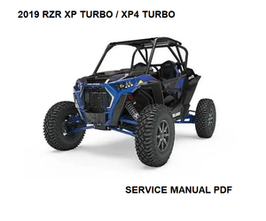Polaris 2019 RZR XP TURBO / XP4 TURBO Service Repair Manual PDF | eBay