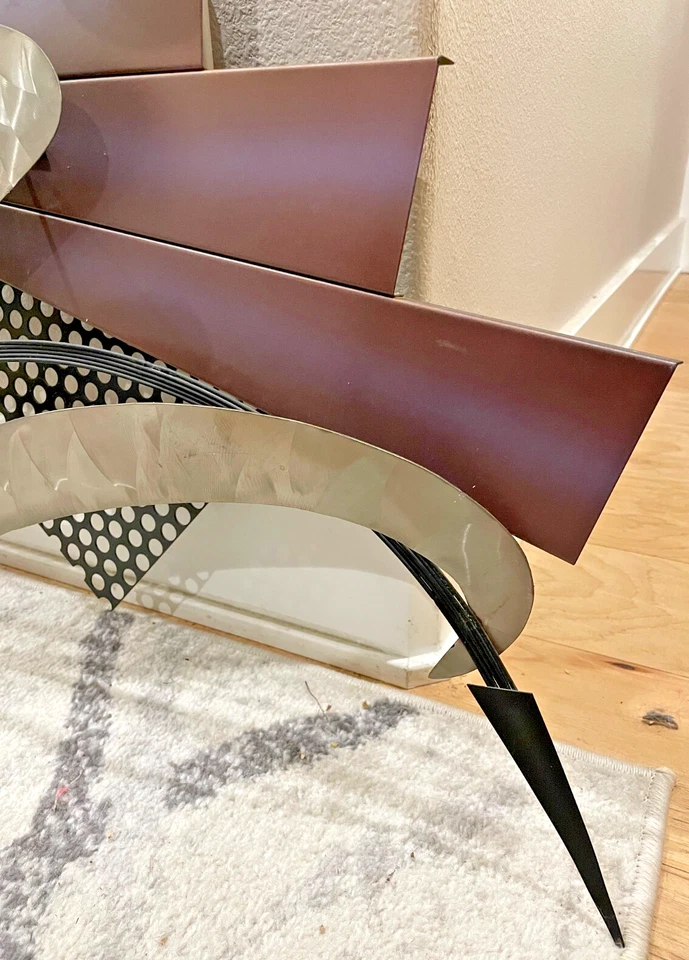 1998 Curtis Jere signed music metal wall sculpture - Image 2 of 4