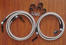 Kit de fijación rápida de líneas de combustible de aluminio conexión rápida 04-10 GM camión cabina GAS regular/estad