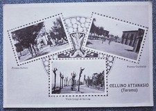 CELLINO ATTANASIO-TERAMO-ABRUZZO-INIZI '900-NUOVA-NON VIAGGIATA-RARA !