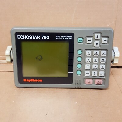 Raytheon EchoStar 790 GPS Navigator Echo Sounder - For Parts -