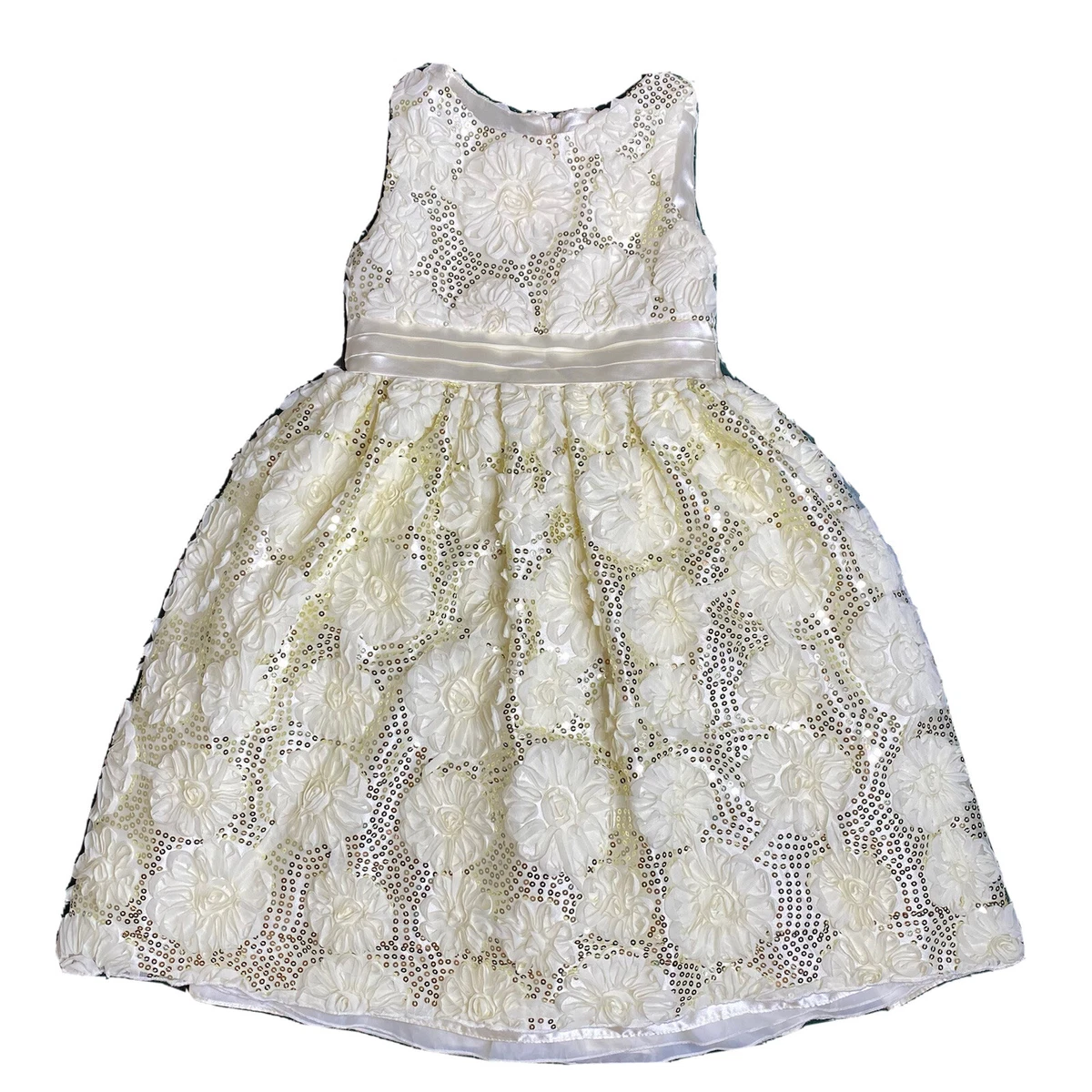 strapless open back dress Puff Sleeve Colorful Butterfly Princess Dress  marryshe