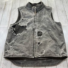 Carhartt Men s V33 GVL Sherpa-Lined Mock-Neck Vest SzM